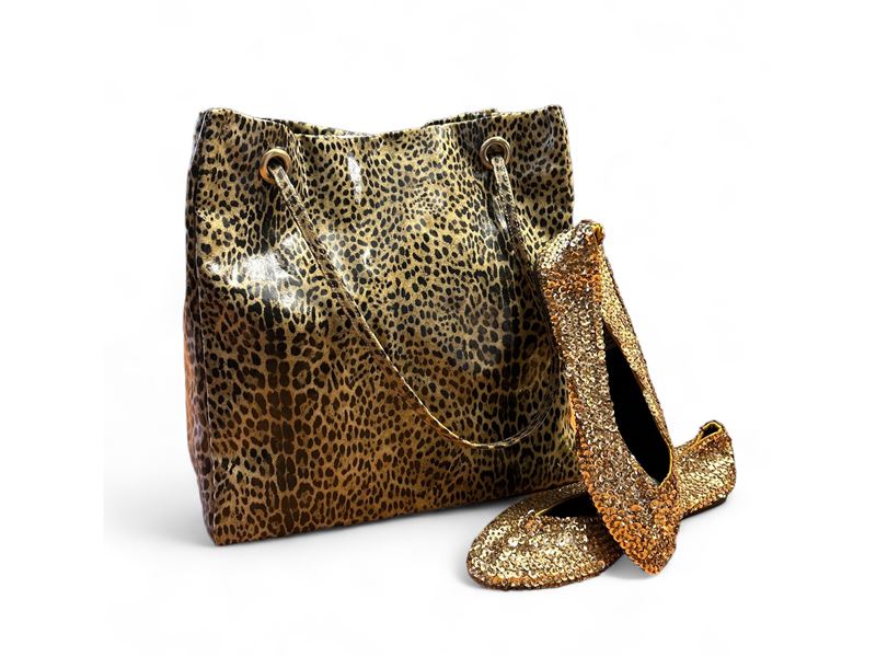Lotto, una Borsa Roberto Cavalli ed un Paio di Ballerine