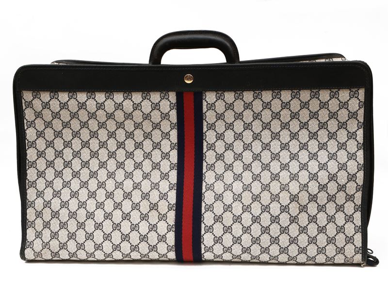 Gucci, Borsa da Viaggio per Scarpe in Tela Monogram Gg Impermeabilizzata