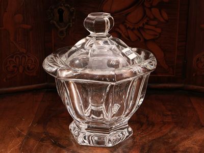 Marmellatiera in Cristallo, Modello Harcourt Missouri, Baccarat