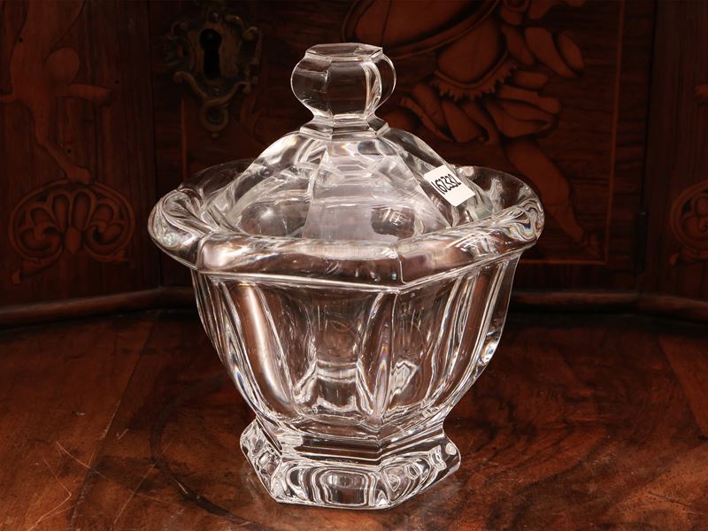 Marmellatiera in Cristallo, Modello Harcourt Missouri, Baccarat