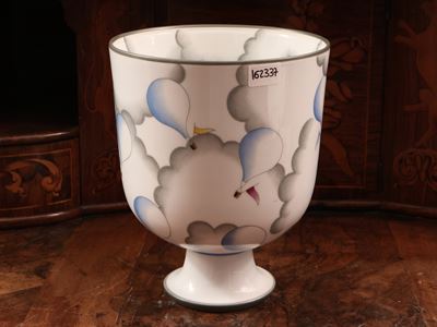 Vaso in Porcellana Alato, Gio Ponti per Richard Ginori