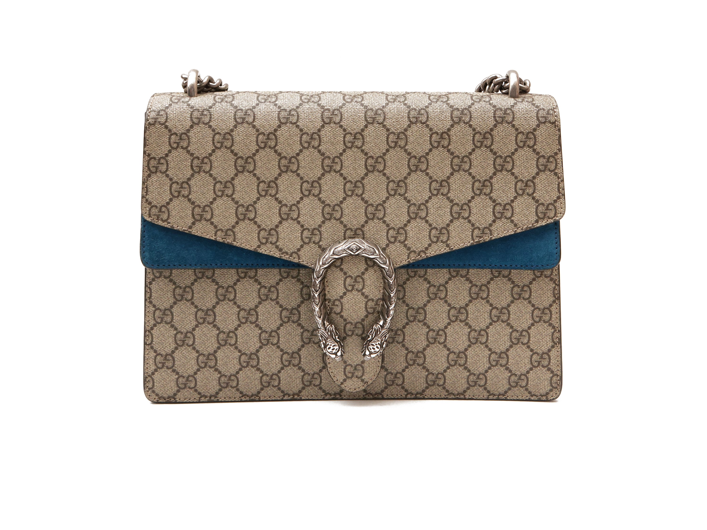 Gucci GG supreme Dionysus shoulder bag in coated canvas Auction Vintagemania Maison Bibelot Casa d Aste Firenze Milano