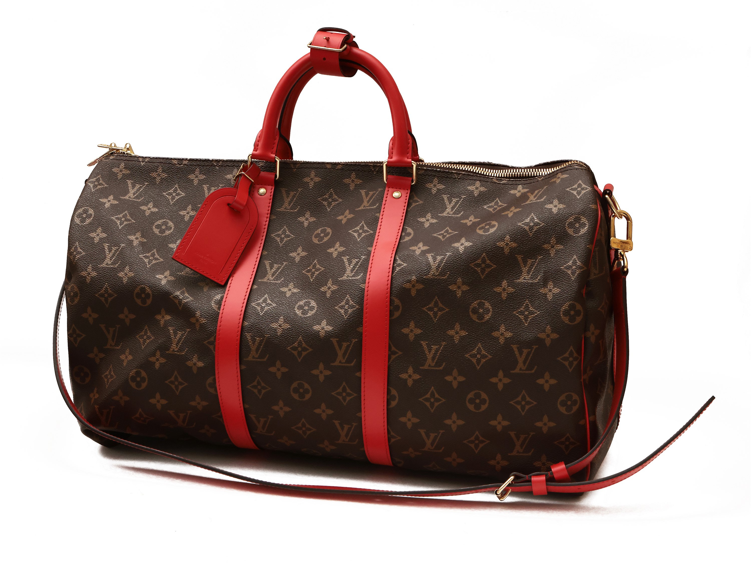 Louis Vuitton, Borsone da Viaggio "keepall 50" in Tela Monogram
