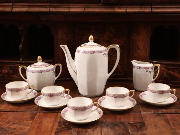 Servizio da caffè in porcellana, Richard Ginori