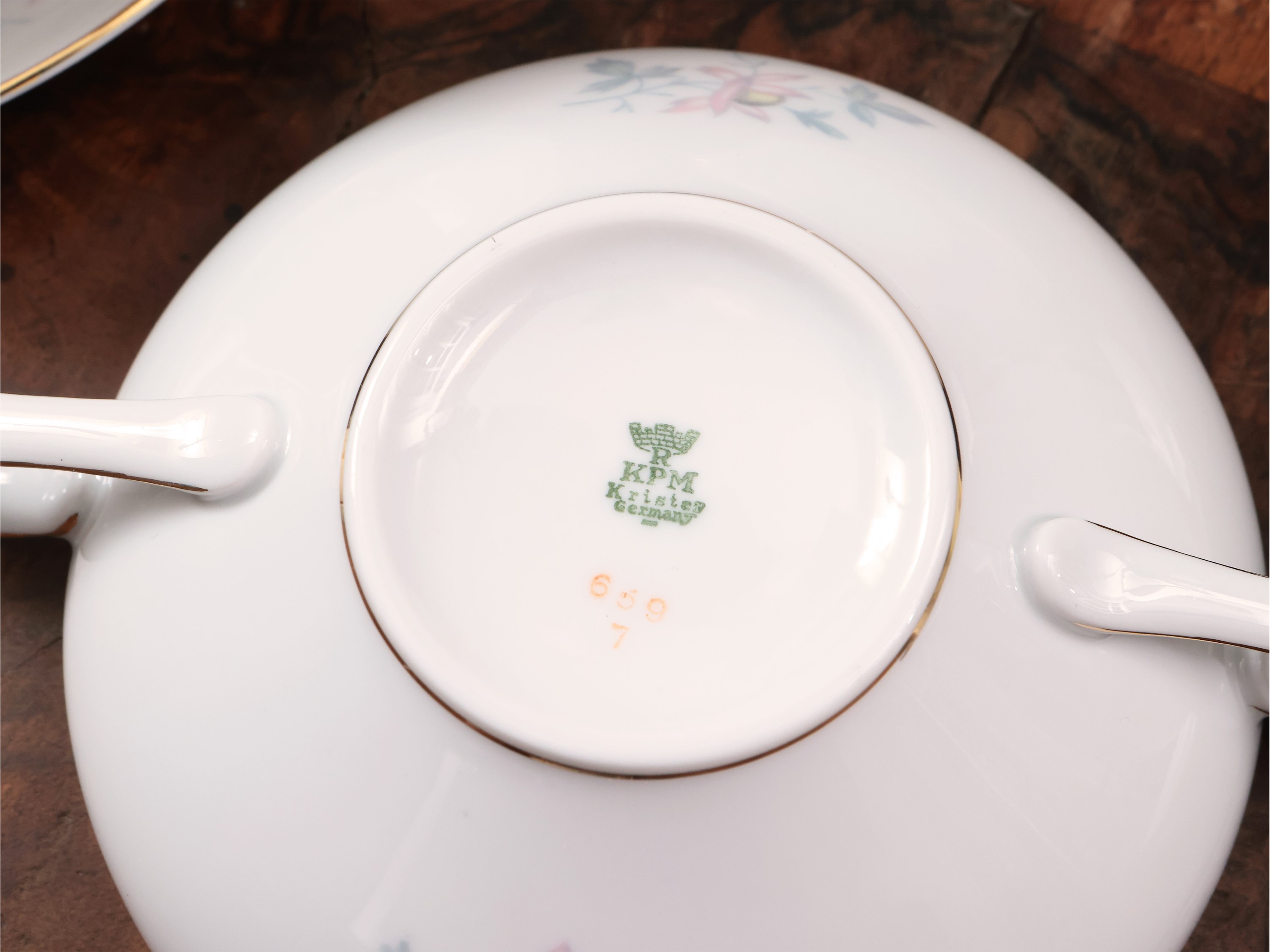 Serie di Dodici Tazze da Consommé in Porcellana, Kpm