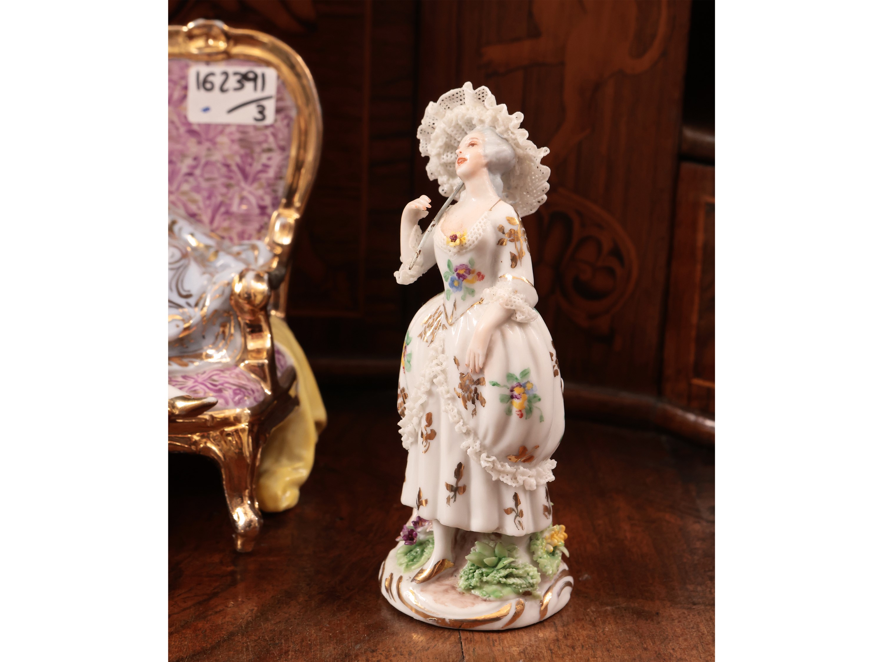 Luigi Fabris : Three porcelain groups - Auction Dèballage