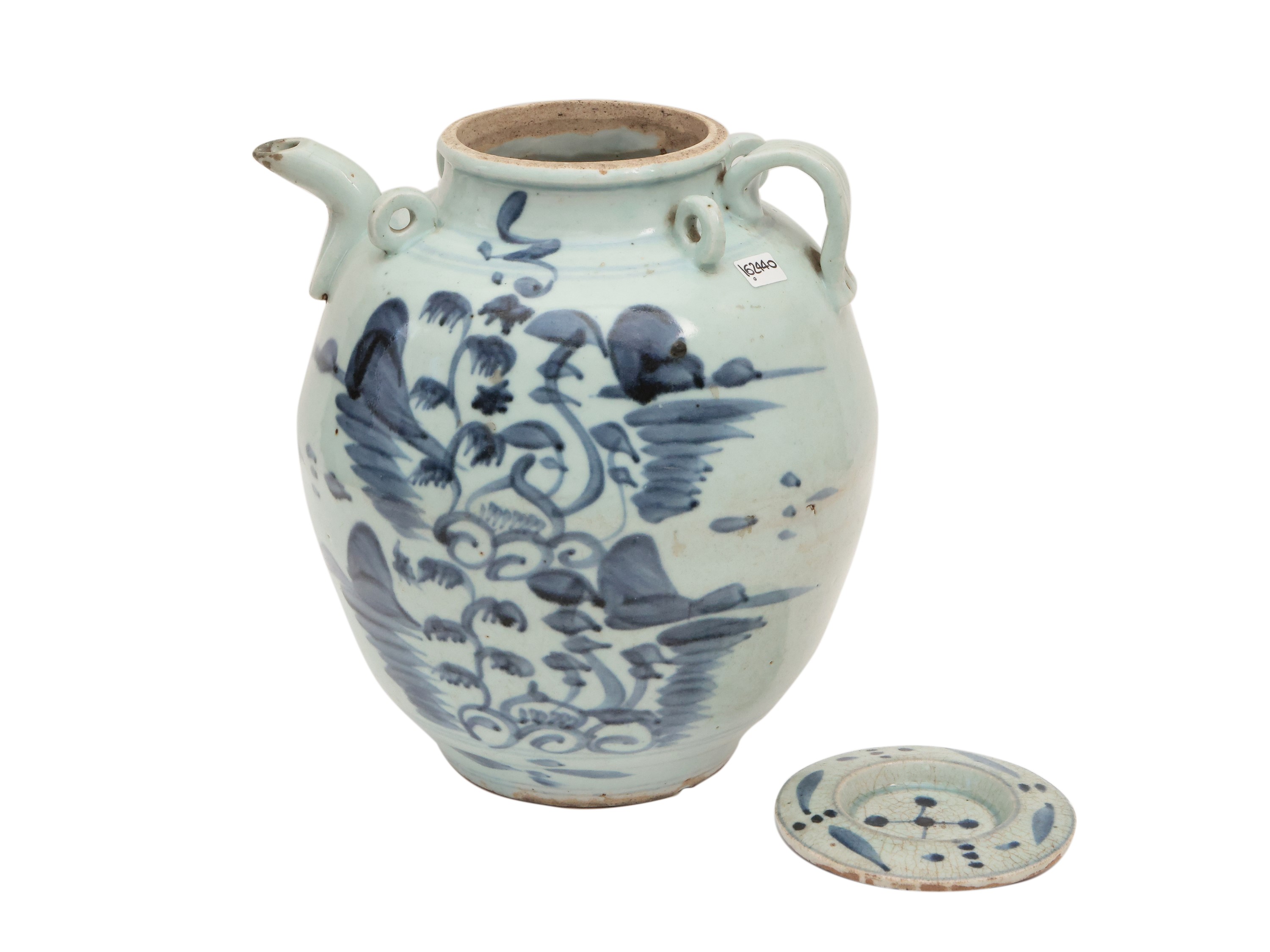 Grande versatoio in porcellana