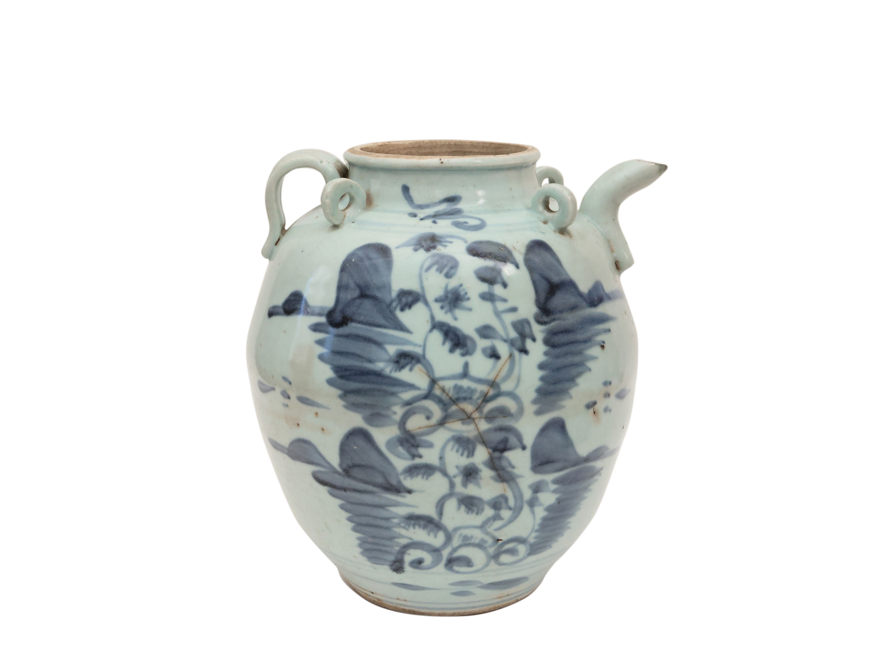 Grande versatoio in porcellana