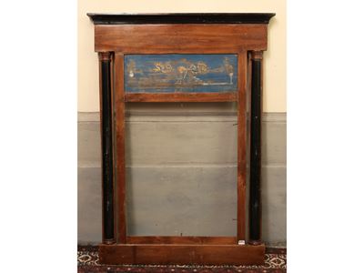 Cornice in Noce e Legno Ebanizzato