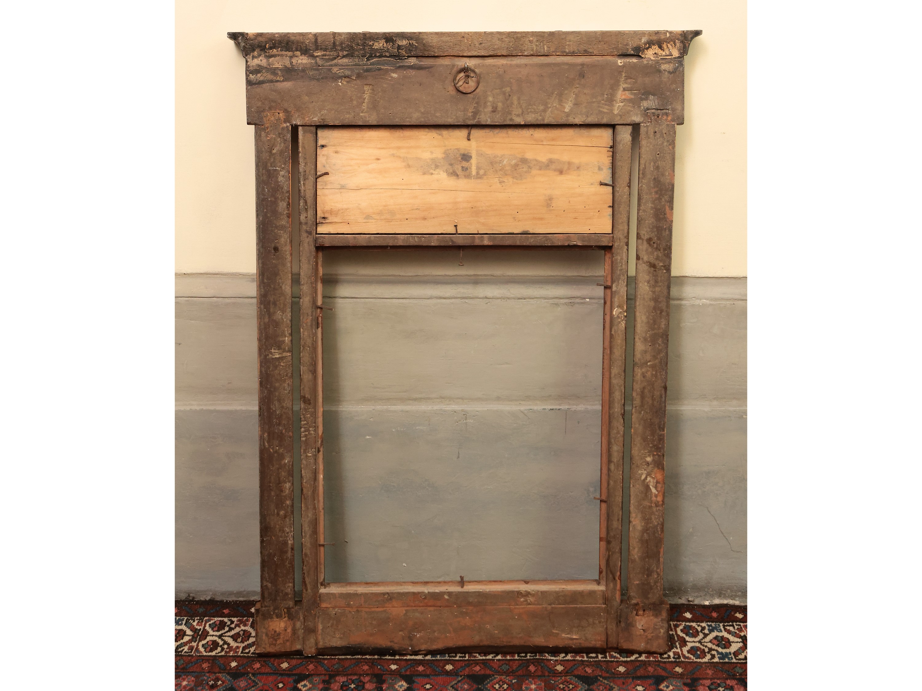 Cornice in Noce e Legno Ebanizzato