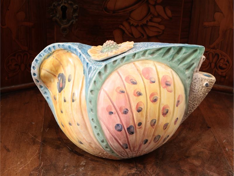 Teiera in Ceramica Zoomorfa, Italica Ars