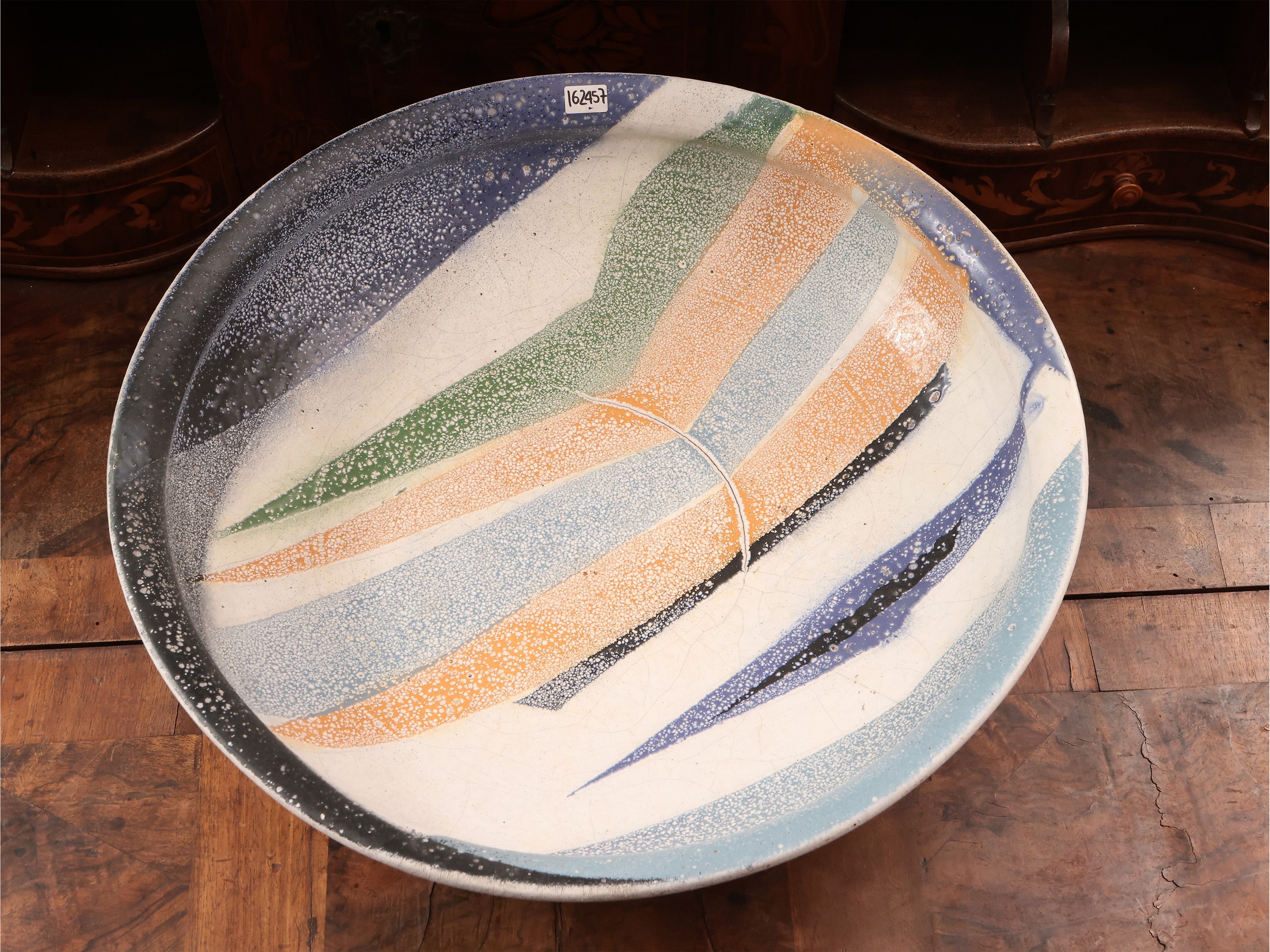Grande Centrotavola in Ceramica, Pino Castagna, 1969