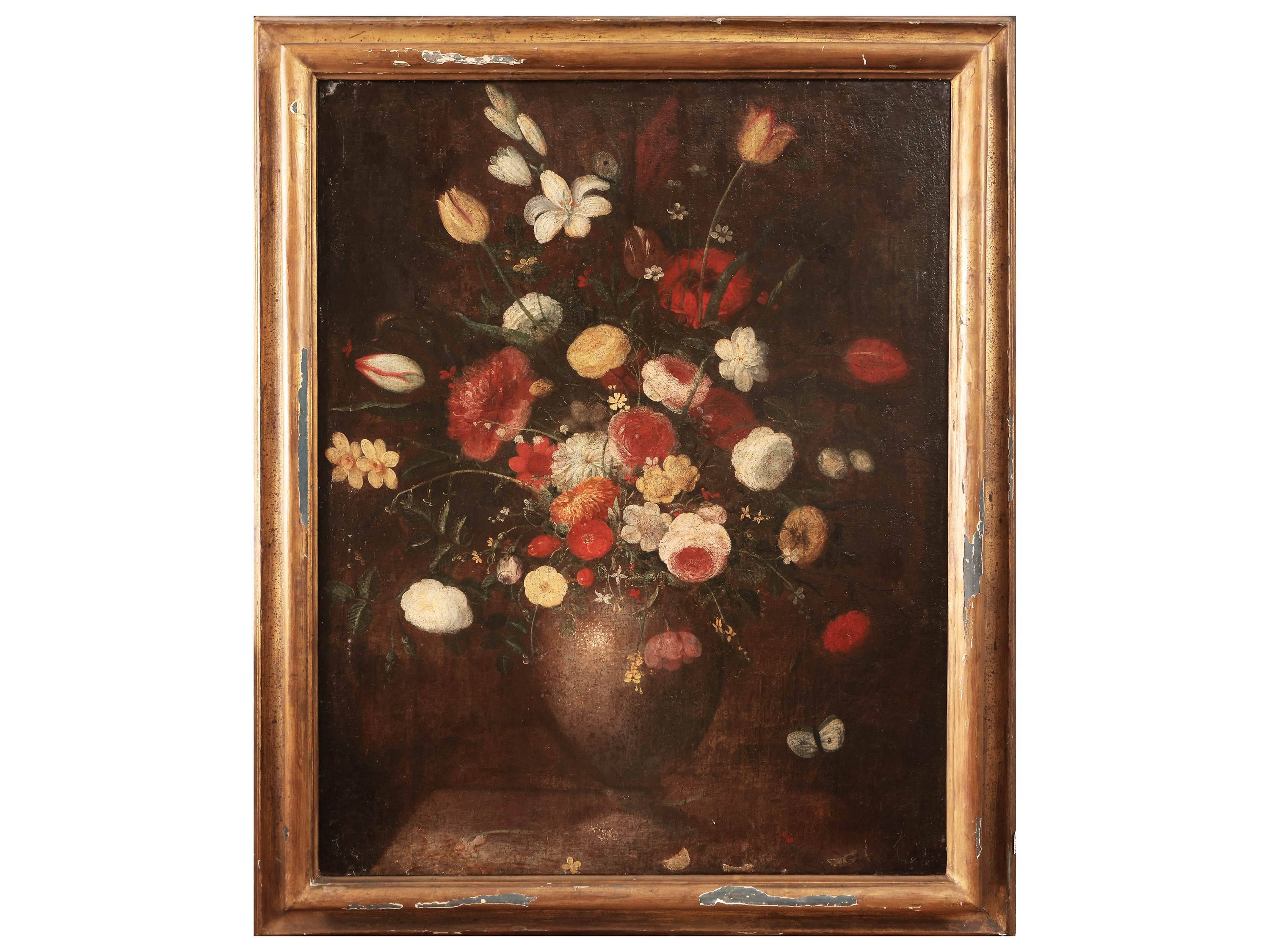 Scuola Olandese del XVIII/XIX Secolo - Vasi con Trionfi di Fiori