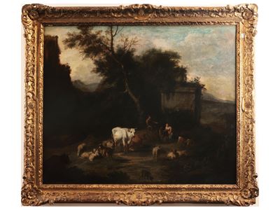 Paesaggio con Pastori e Armenti