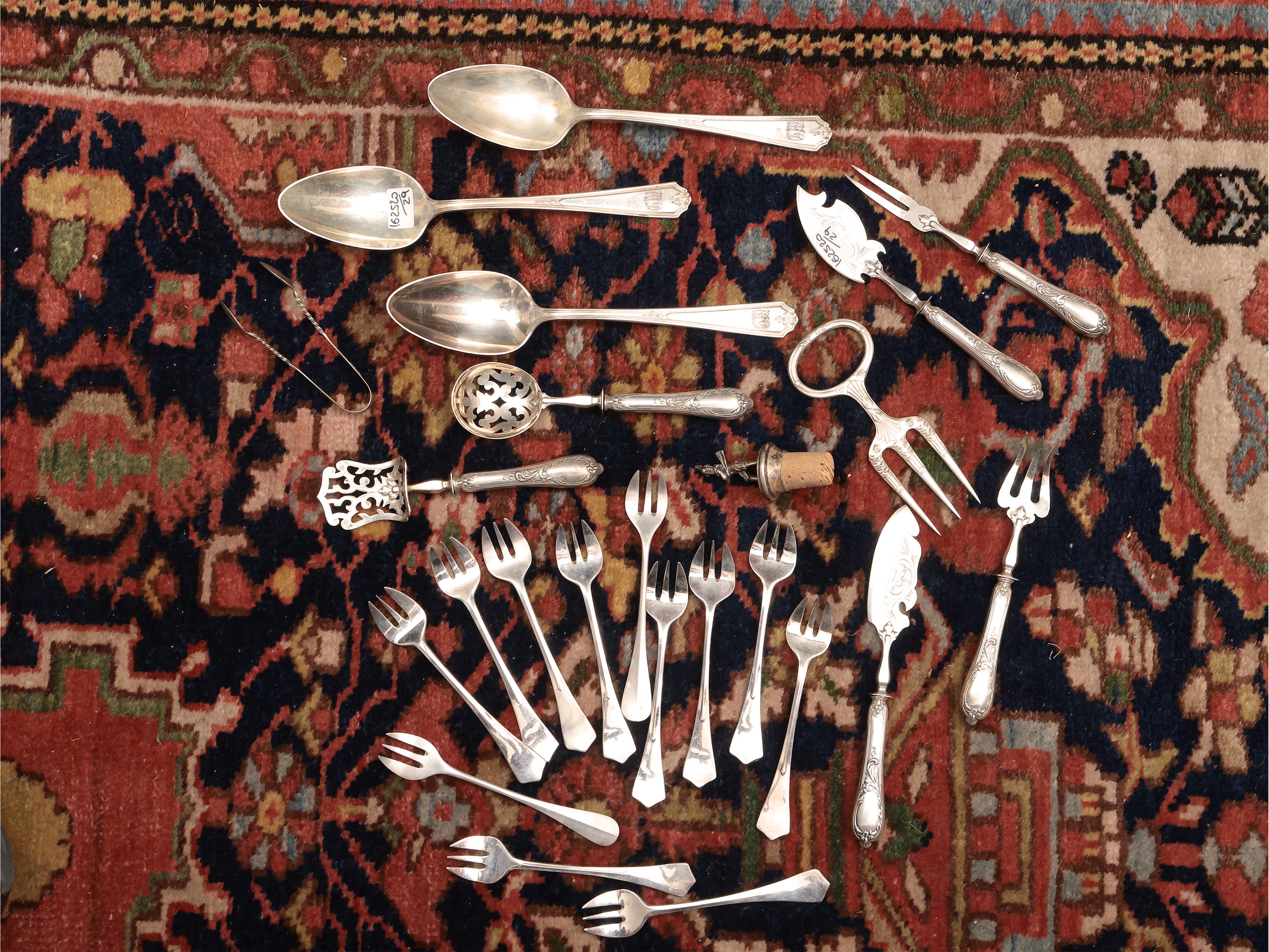 Accessori per la Tavola in Metallo Argentato