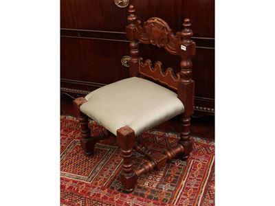Sedia da Bambino in Noce
