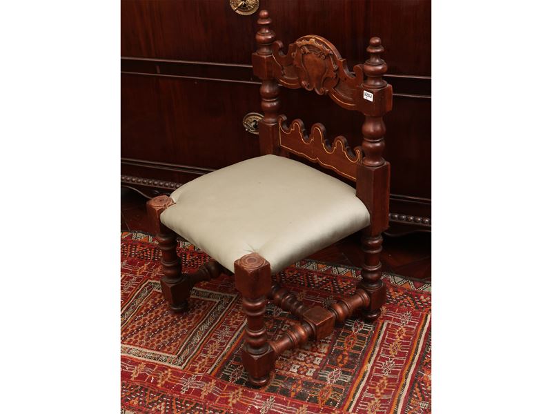 Sedia da Bambino in Noce