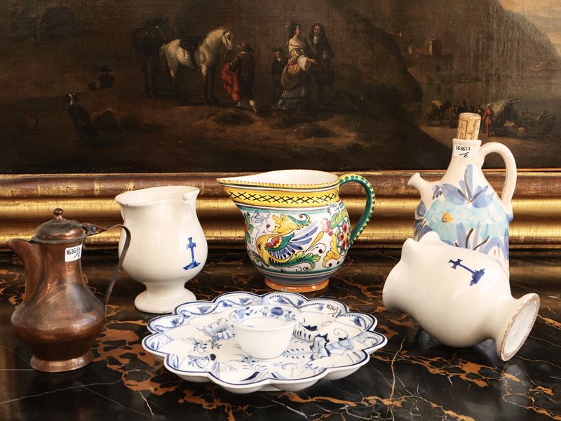 Lotto di Accessori Rustici per la Cucina