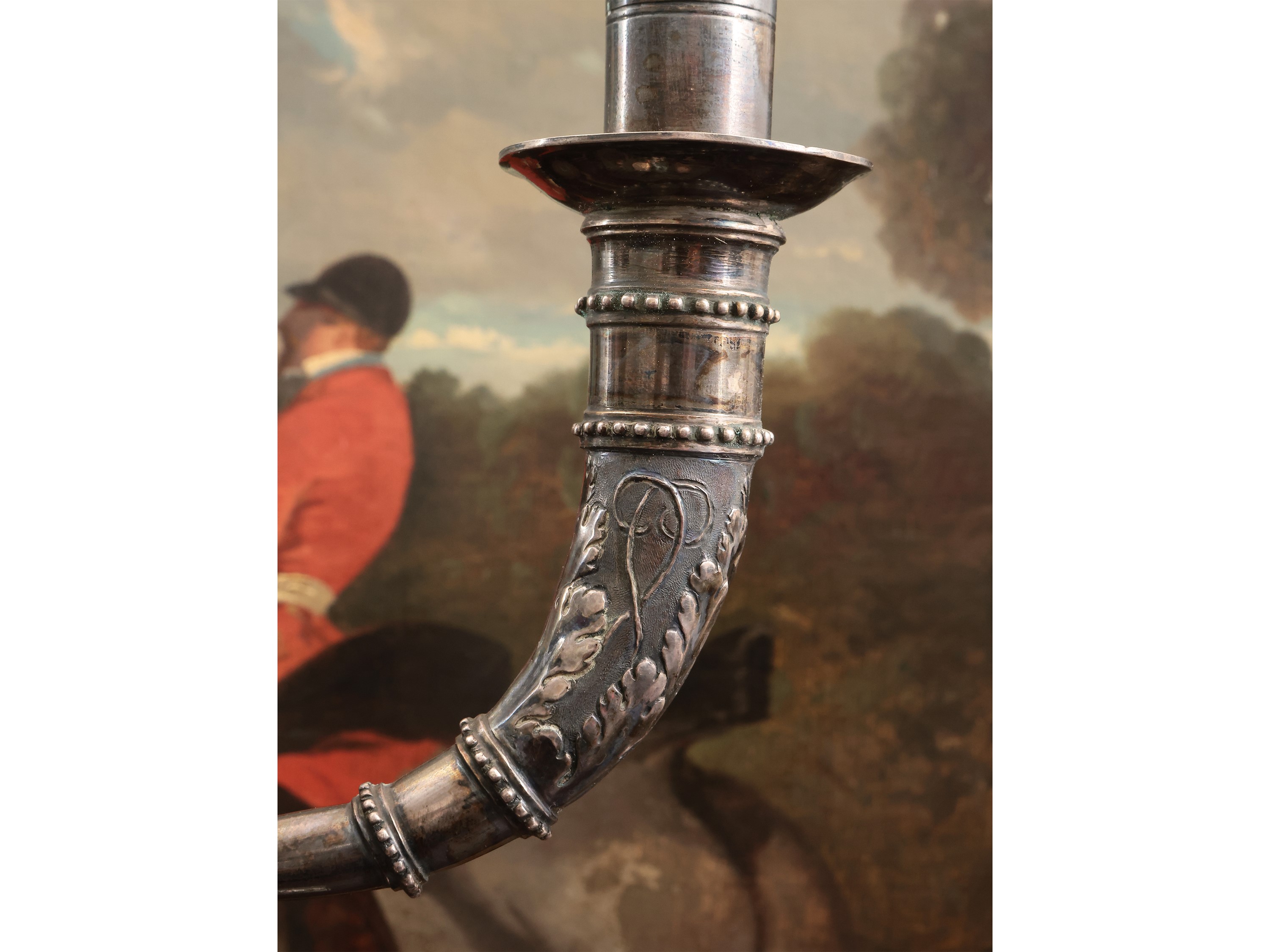 Candelabro in argento