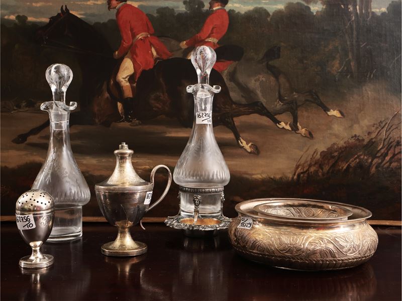 Lotto di argenteria d'epoca