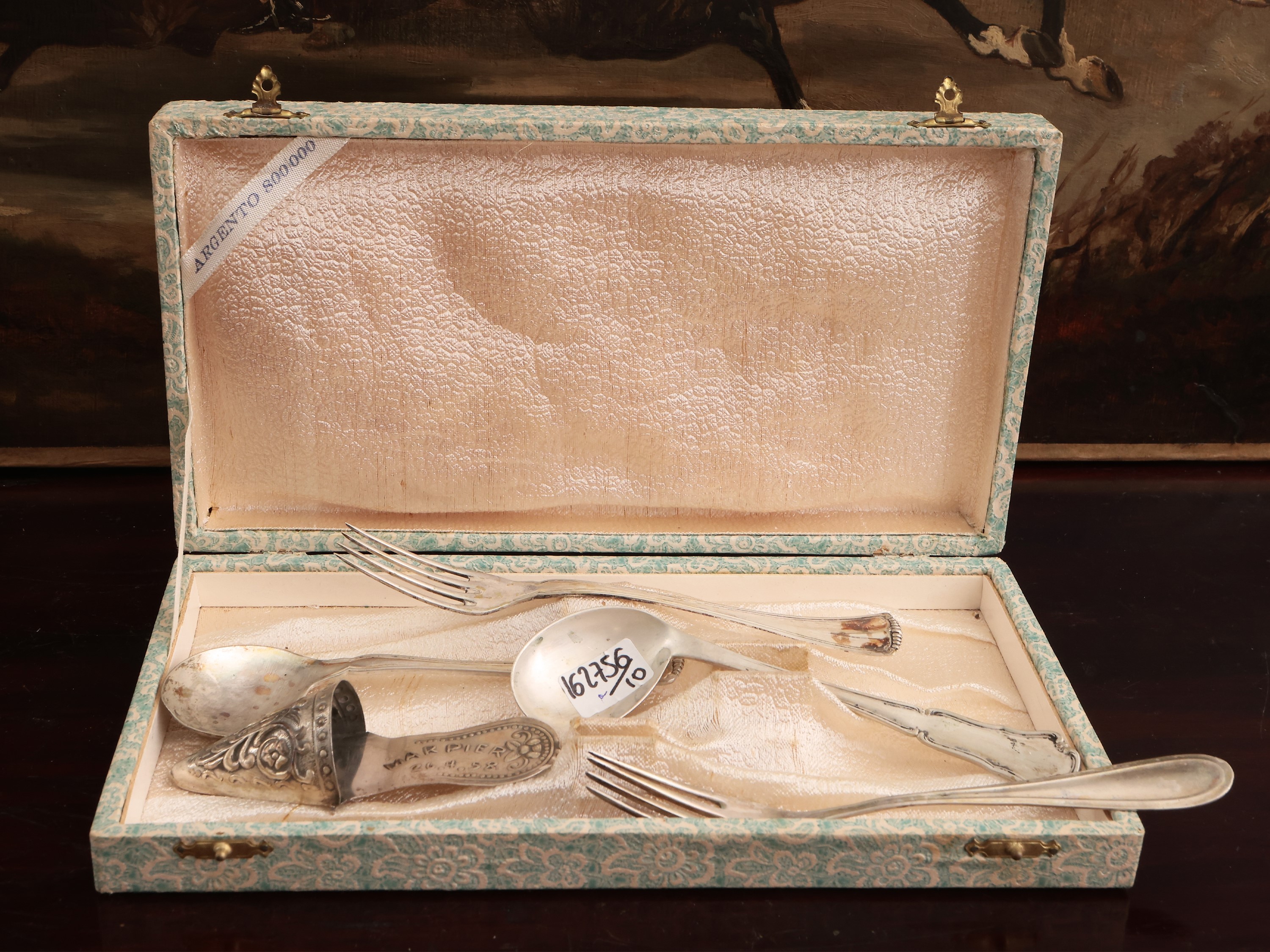 Lotto di argenteria d'epoca