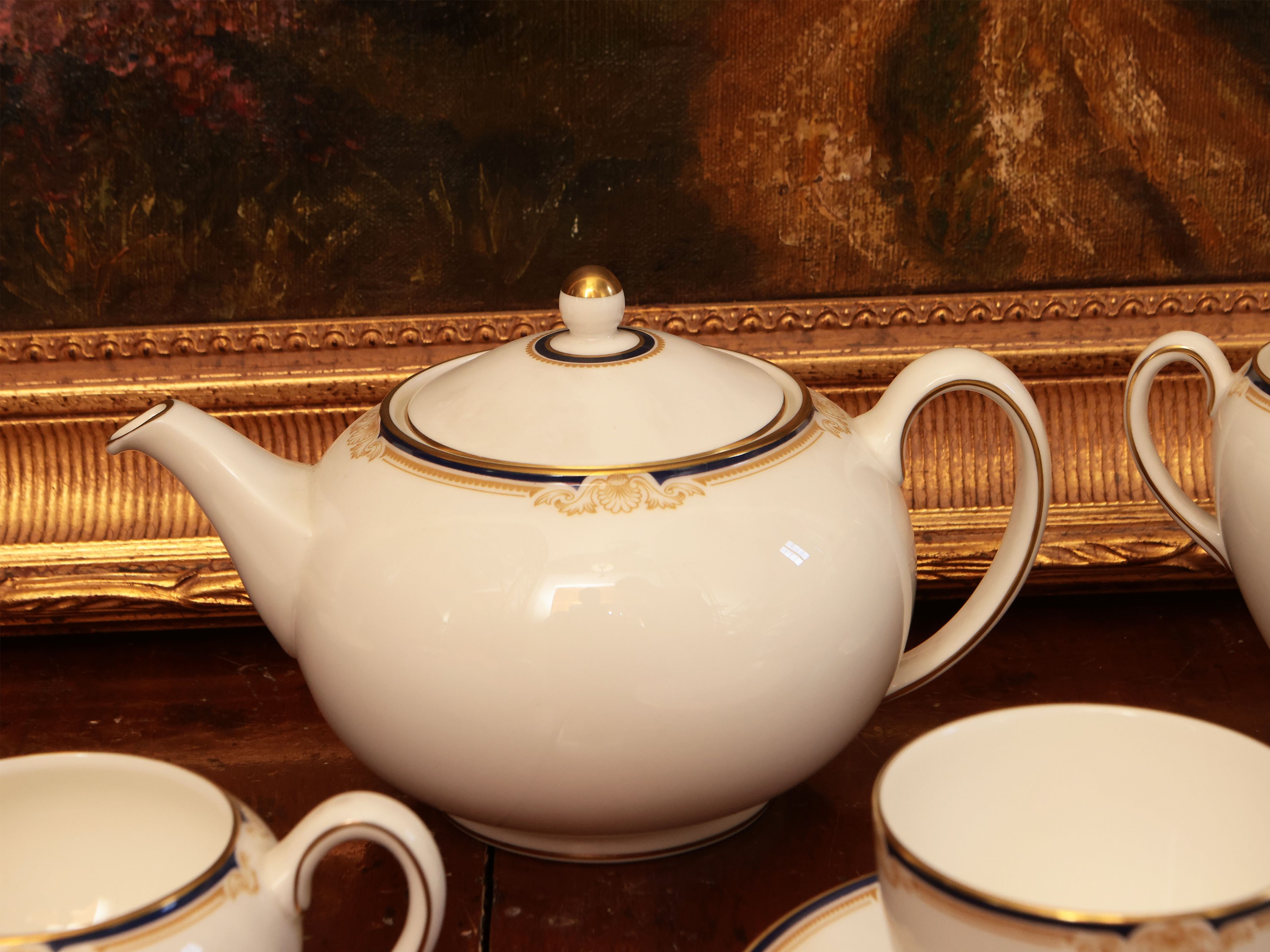 Servizio da Tè o Caffè Americano in Porcellana, Modello Cavendish, Wedgwood