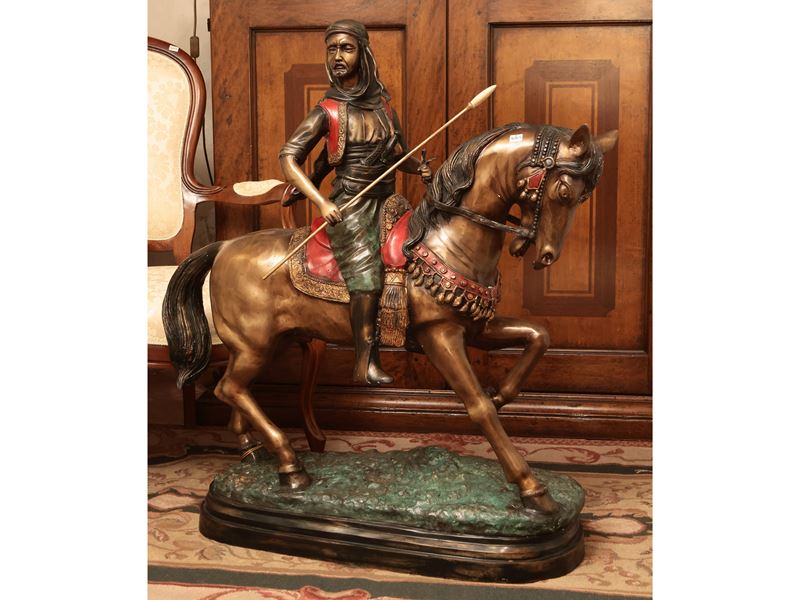 Da Alfred Bayre Et Émile Guillemin, Cavaliere Arabo