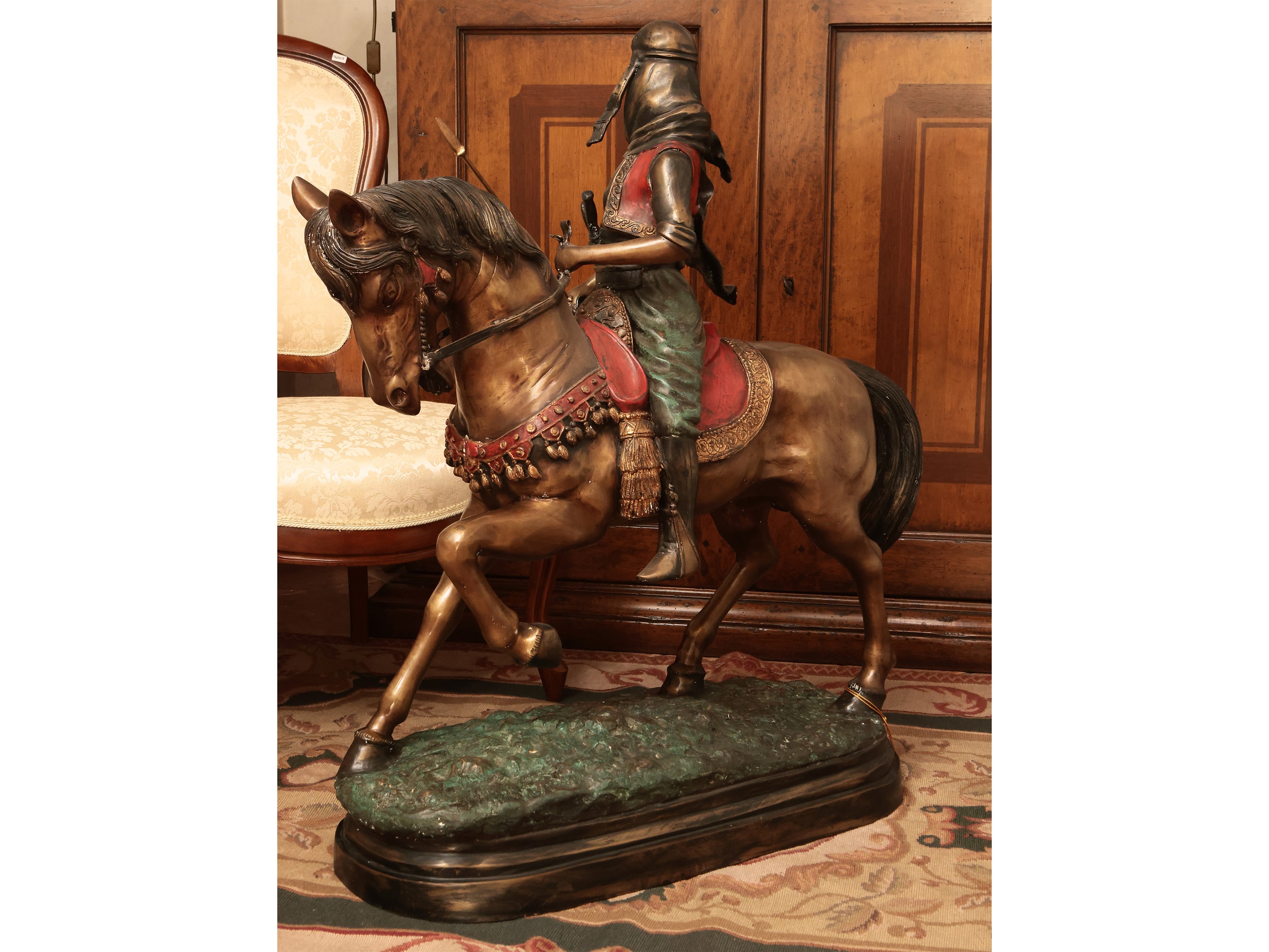 Da Alfred Bayre Et Émile Guillemin, Cavaliere Arabo