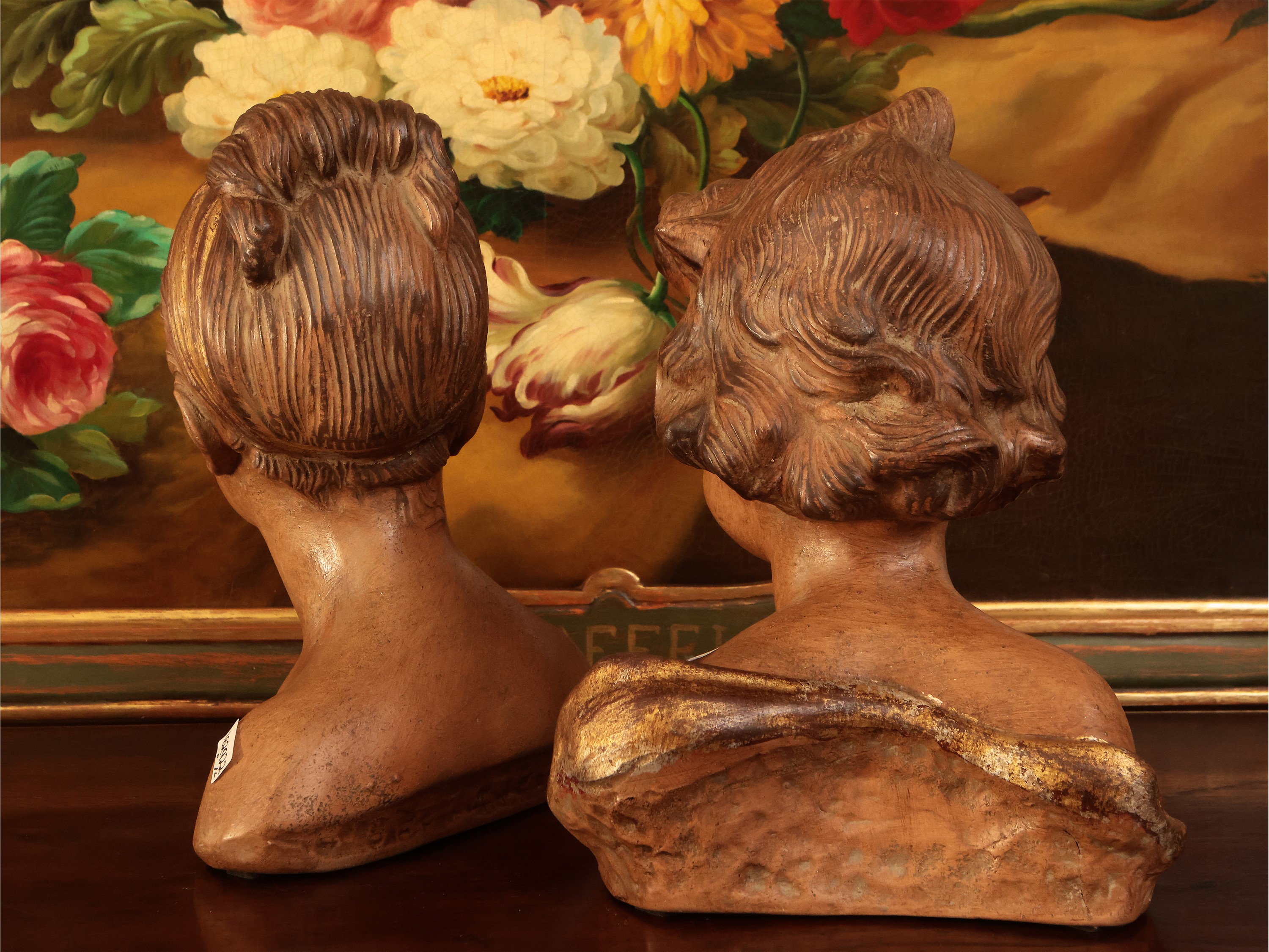 Da Jean-antoine Houdon, Busto di Marie-louise Brongniart e Busto di Fanciullo