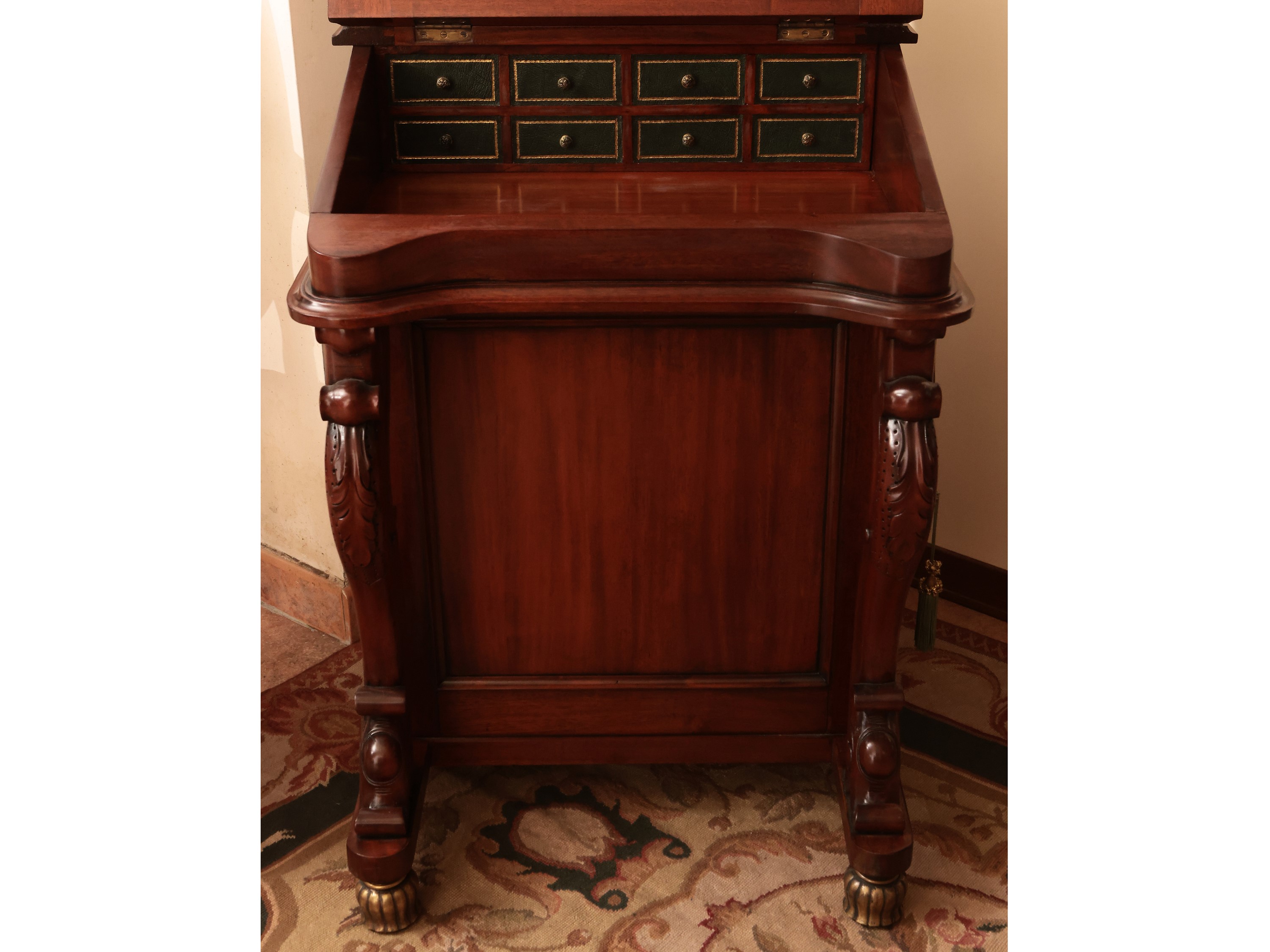 Scrittoio Davenport in satinwood