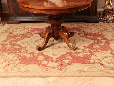 Tappeto Realizzato in Stile Aubusson