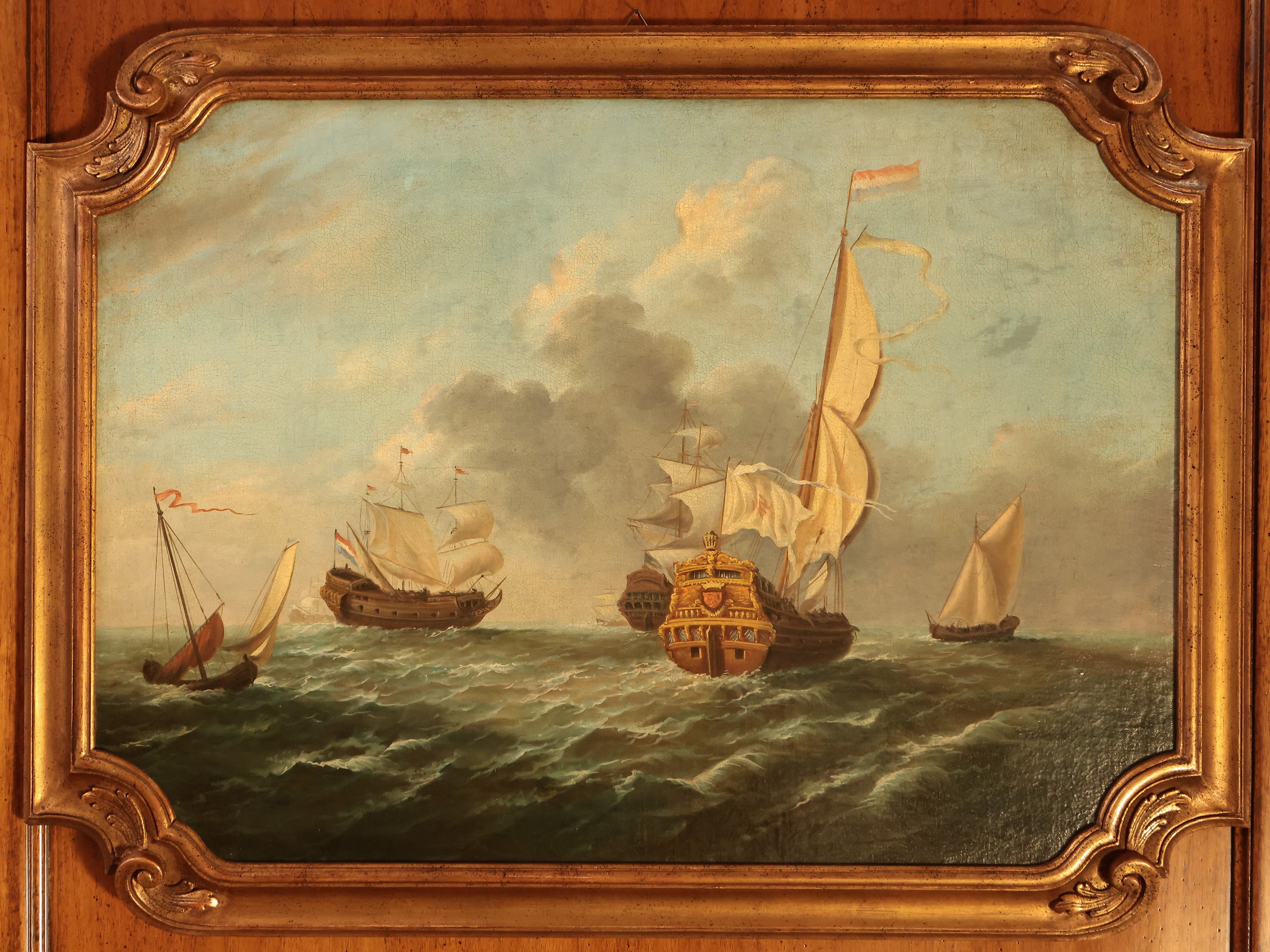 Paesaggi marini con velieri