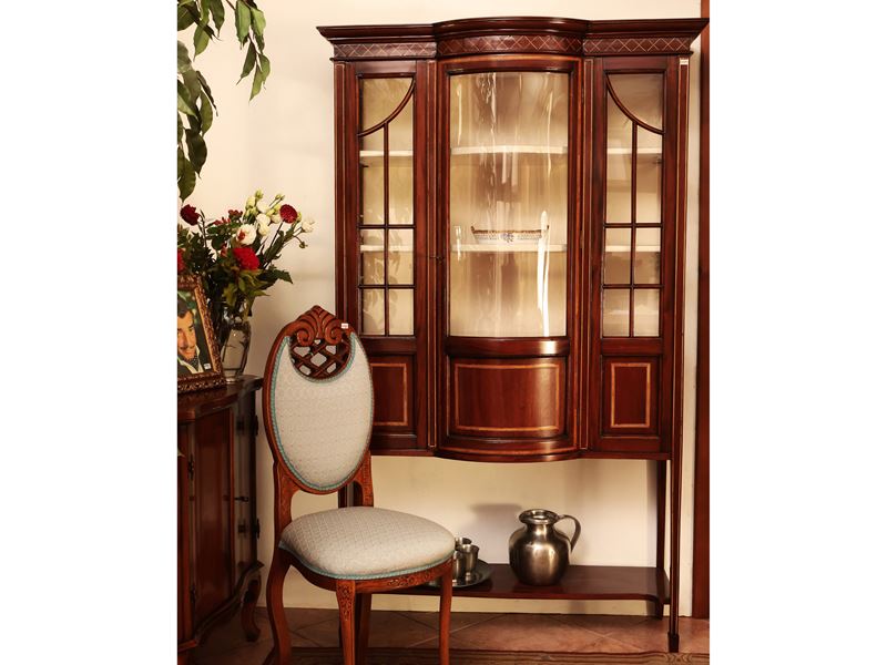 Vetrinetta in mogano