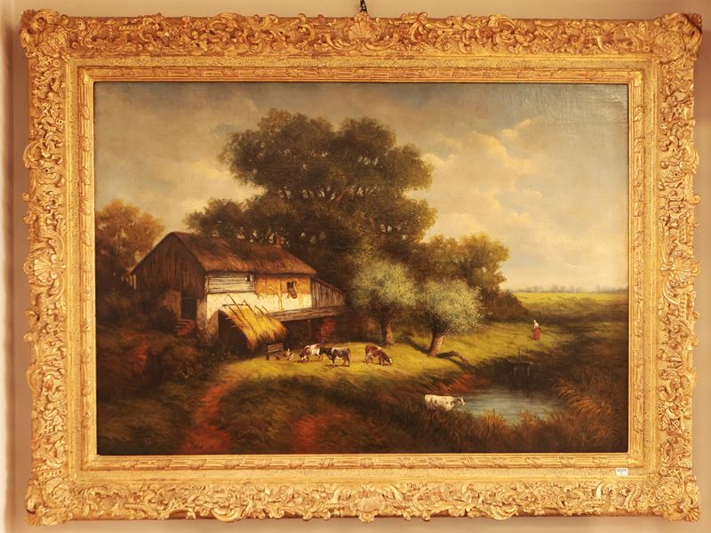 Paesaggio con armenti