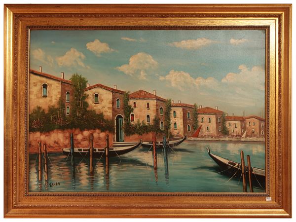 Glimpse of the Venetian lagoon