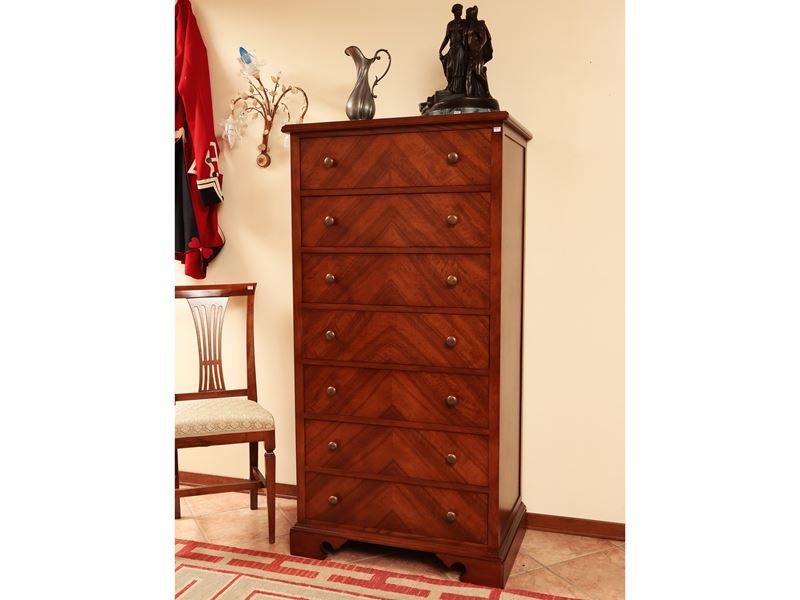 Settimanale Cassettiera in Satinwood