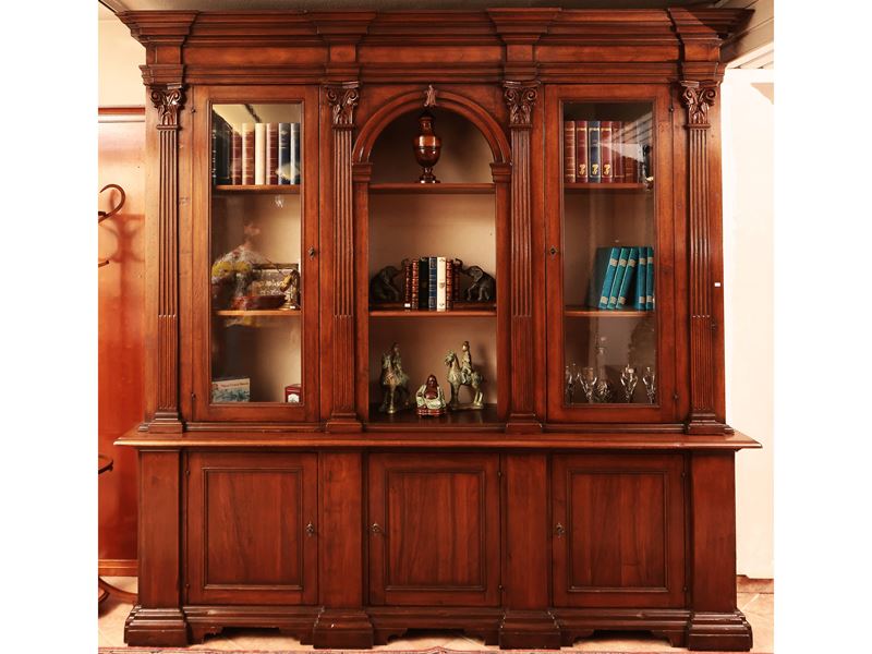 Libreria Architettonica in Noce