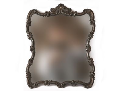 Piccola Specchiera con Cornice in Argento