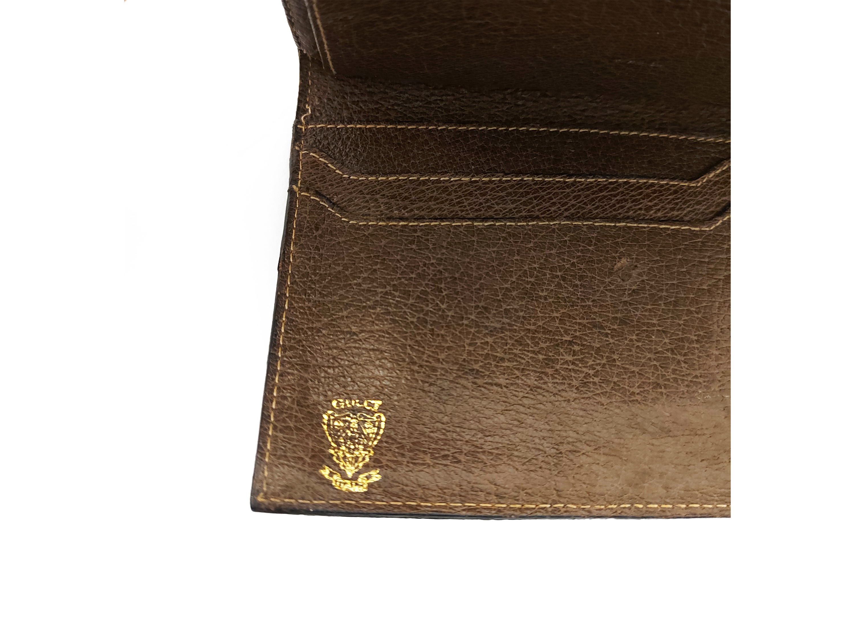 Gucci, Portafoglio Marrone