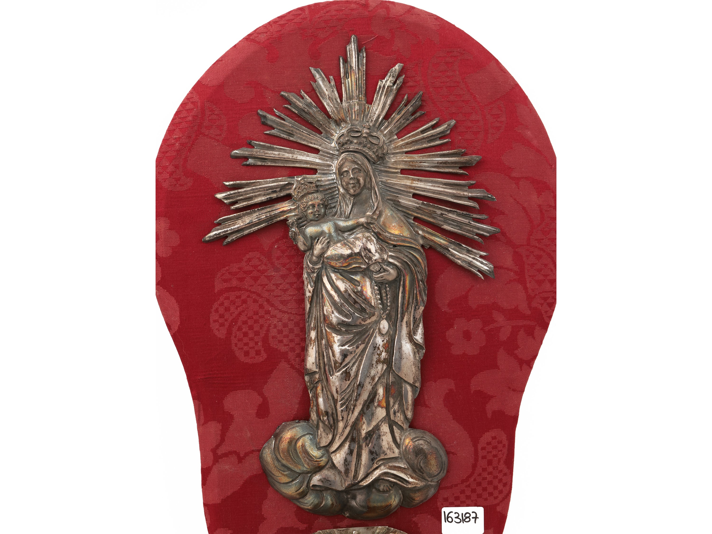 Acquasantiera in Argento