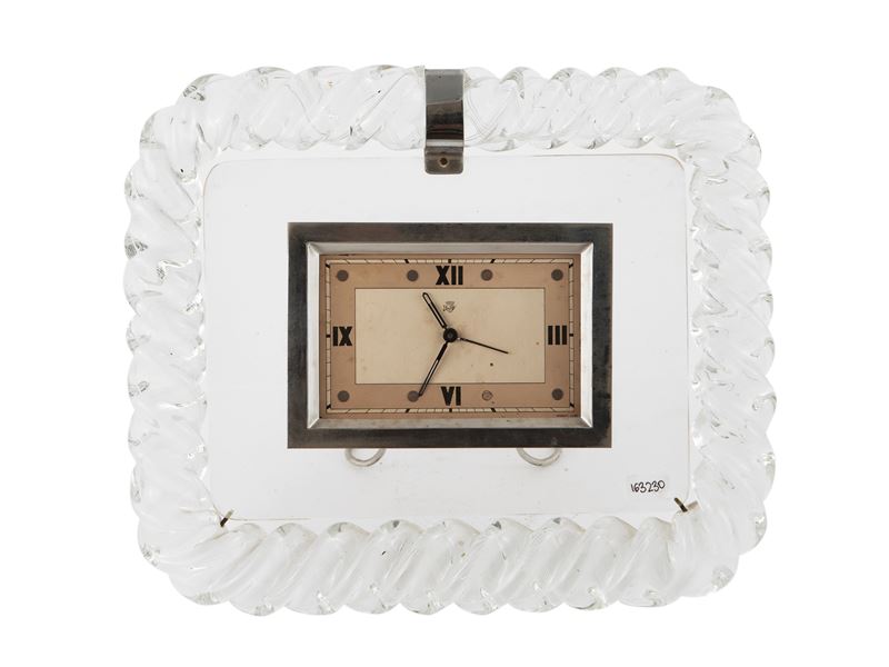 Orologio con Cornice a Torchon