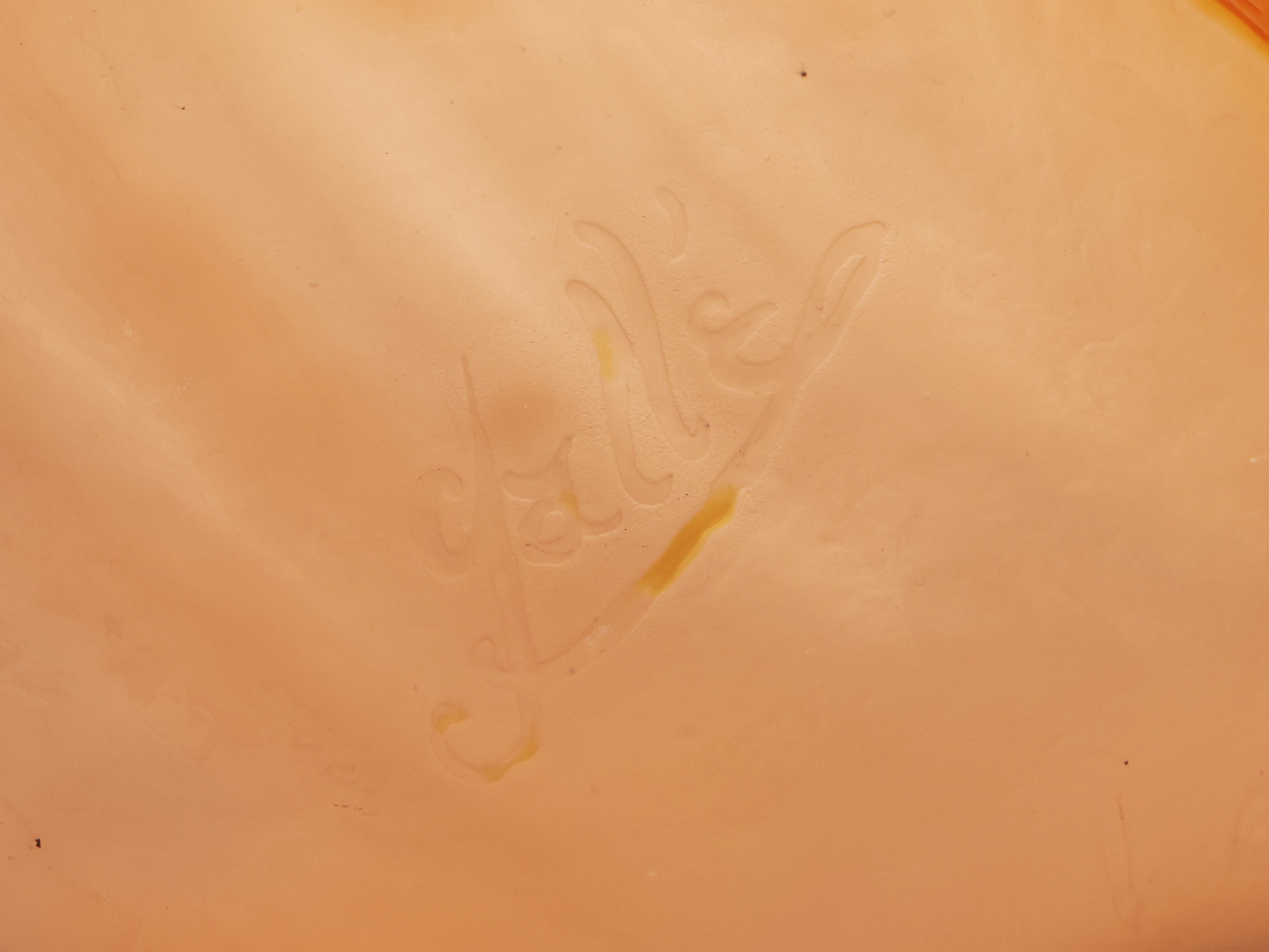Vaso in vetro doppiato