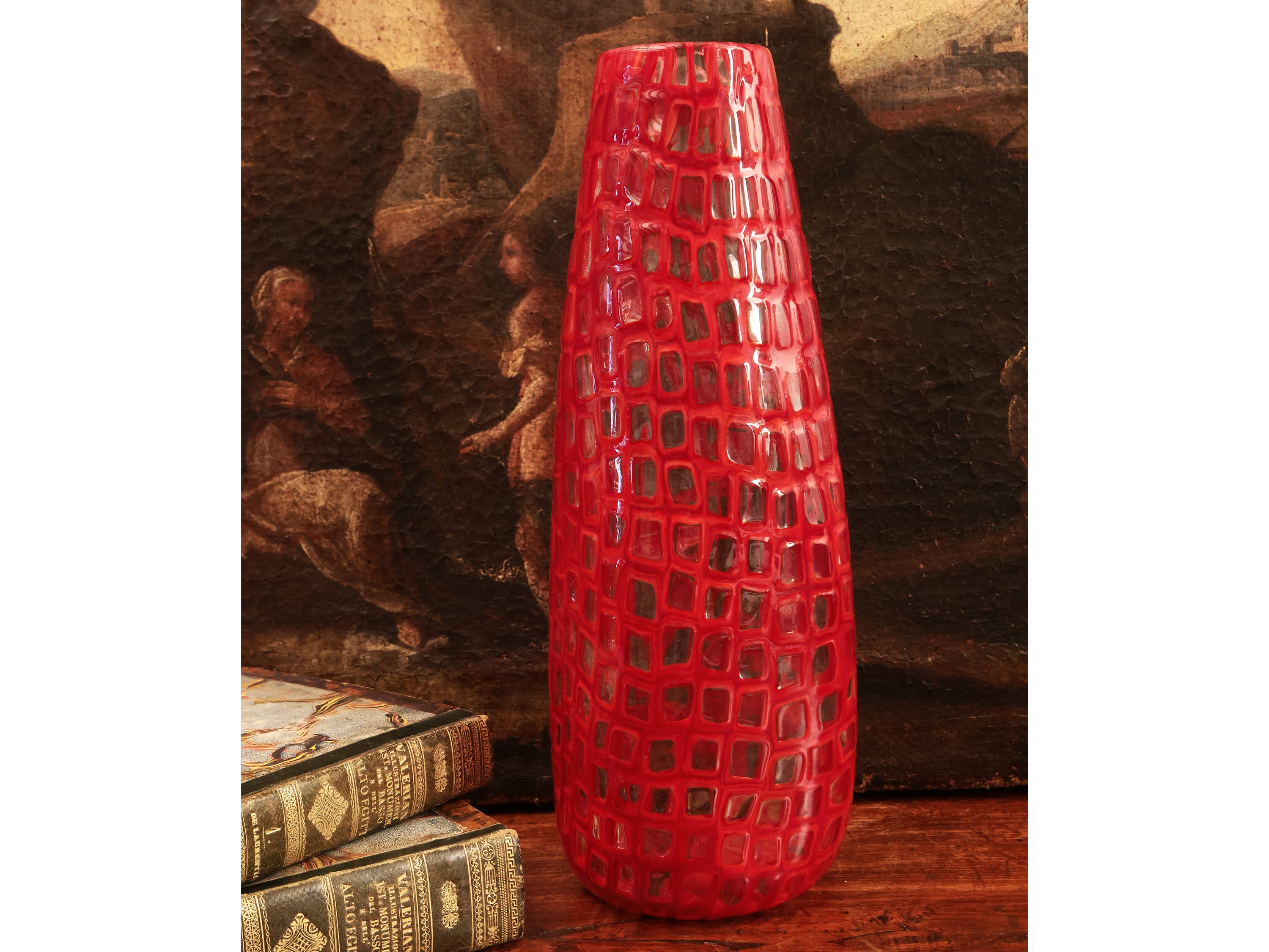 Vaso della serie "Occhi" di Tobia Scarpa per Venini