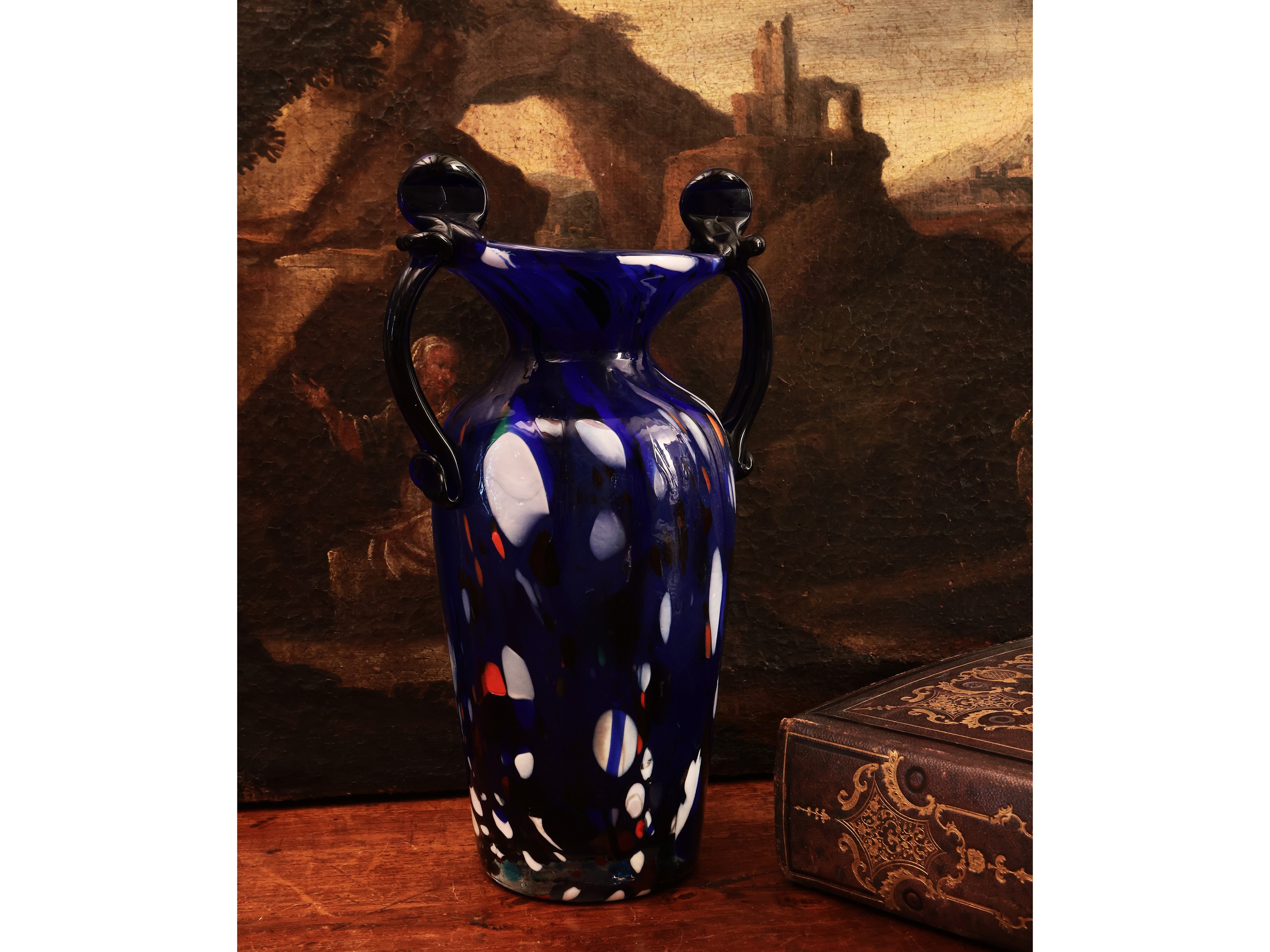 Vaso in vetro soffiato