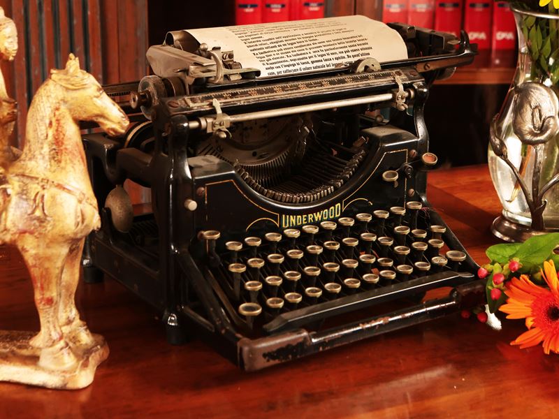 Macchina da Scrivere, Underwood