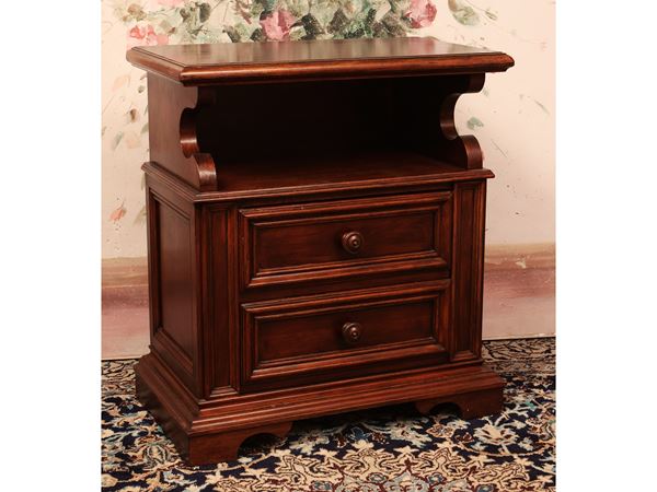 Coppia di comodini rustici