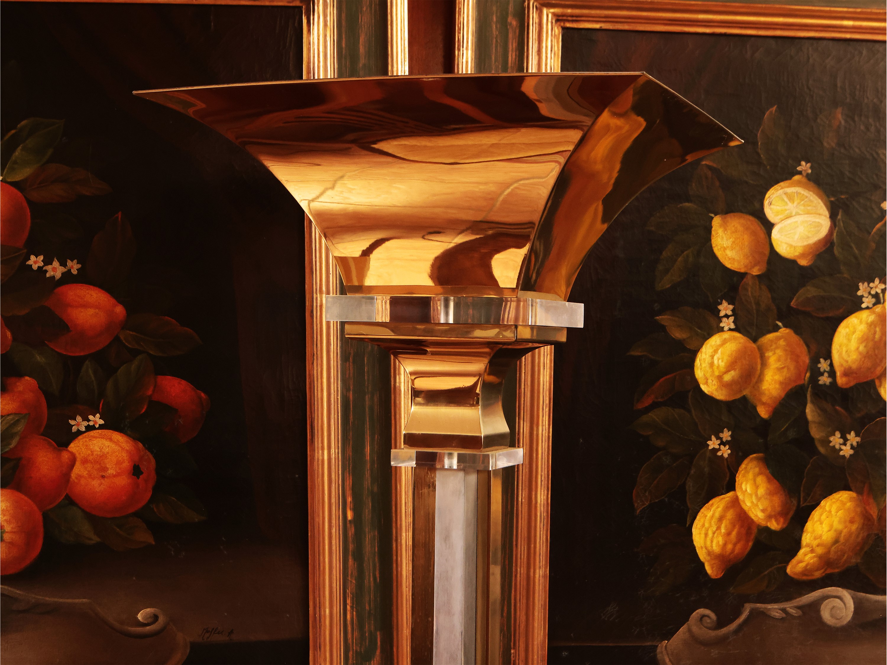 Lampada da Terra di Gusto Moderno