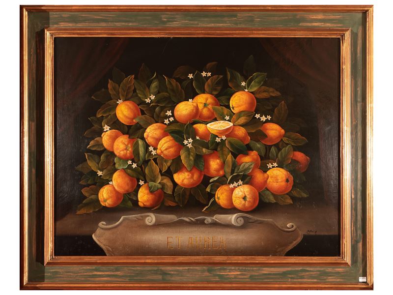 Nel gusto della pittura toscana del Seicento, Trionfo con arance