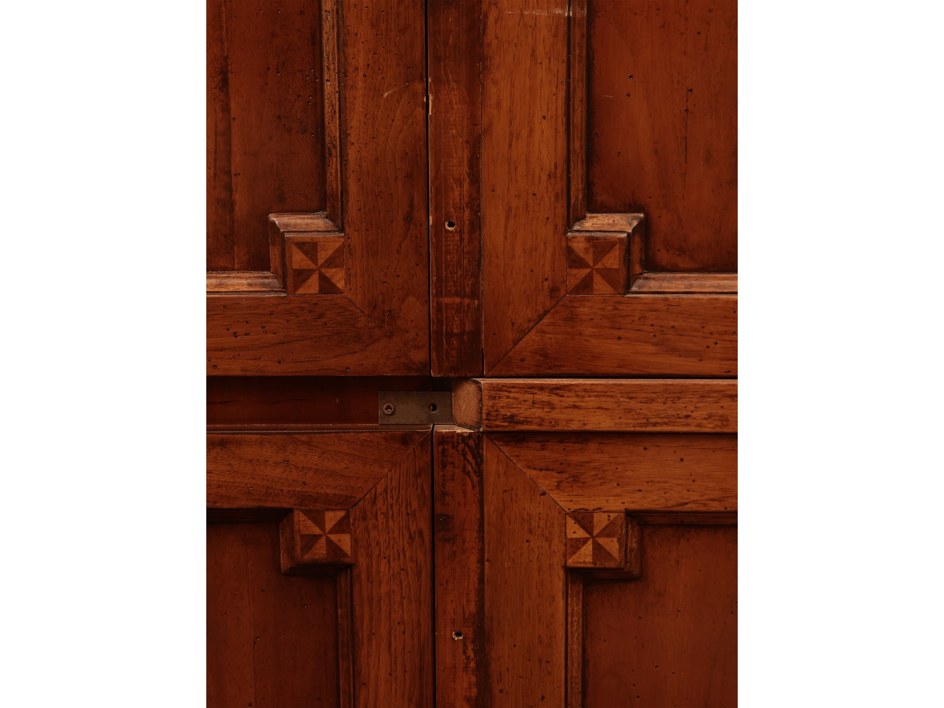 Pannello boiserie in noce