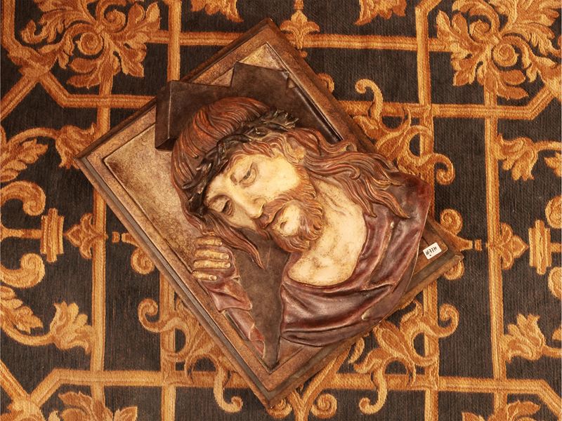 Placca lignea devozionale